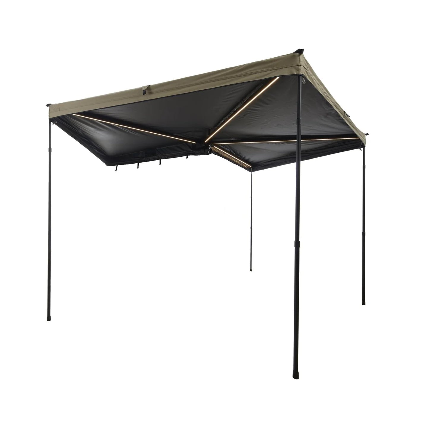 Auto Seitenmarkise 270° 2m sand Vickywood