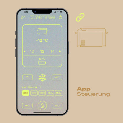 IceCubeX Maentum - Kompressor-Kühlbox mit Appsteuerung
