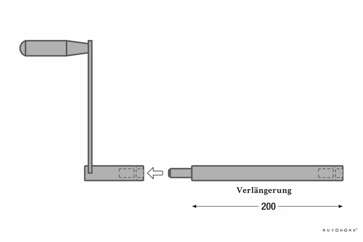 Autohome Maggiolina Kurbelverlängerung